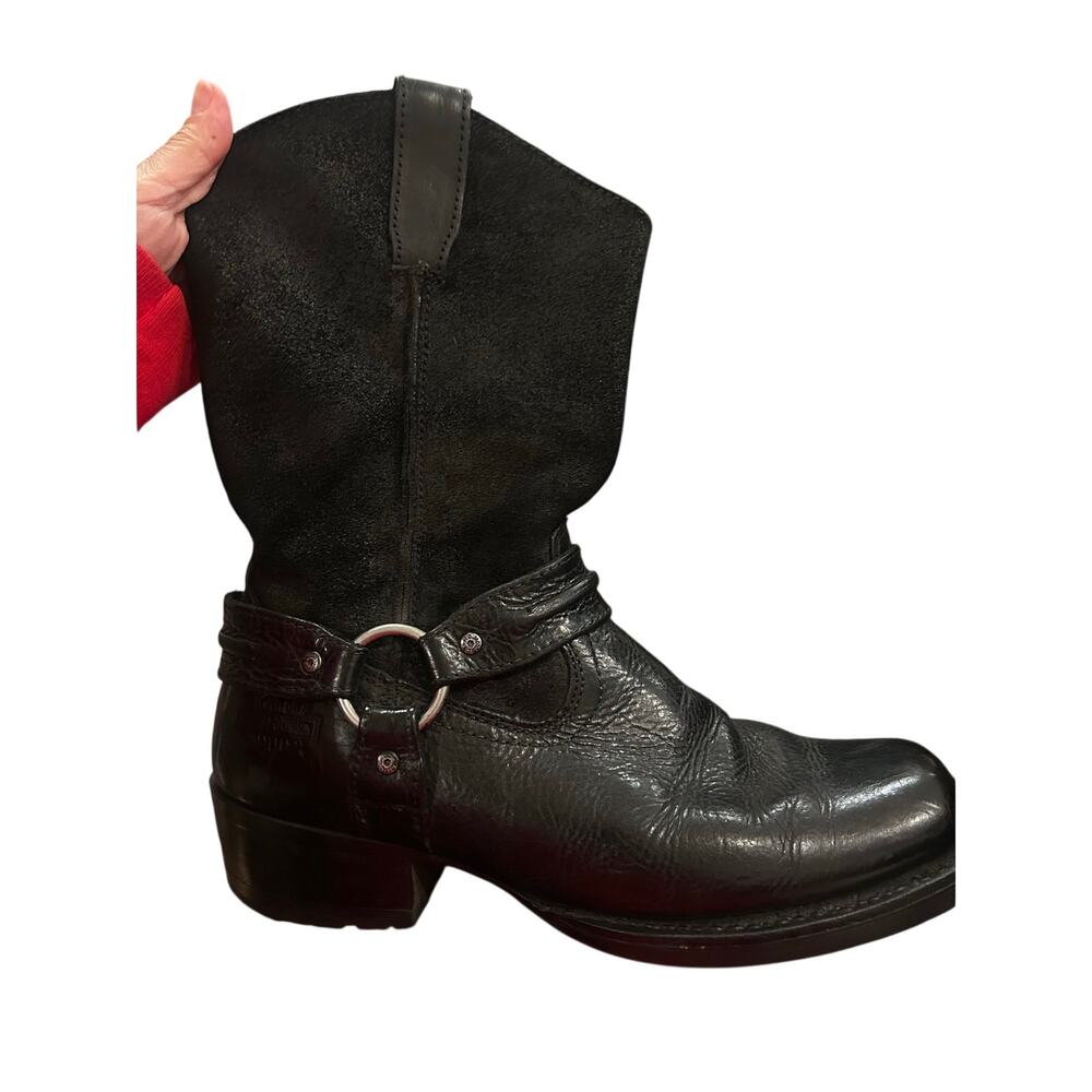 Harley-Davidson Stan men’s motorcycle boots, style D93153, size 10.5 M
